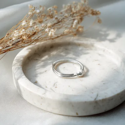 Adjustable chain ring custom jewelry brass cheap quality daily wear casual