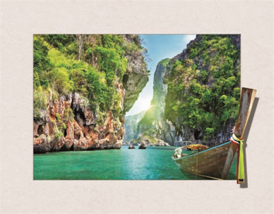 3d Picture of Beautiful Scenery Best Seller  Wall Art 3D Lenticular Picture of City Landscape