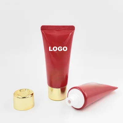 Various Colors PE Plastic 50ml 100ml Inner Cosmetic Packaging Tube for Skin Care Sample Printings