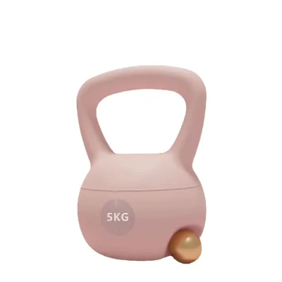 ZJFIT 2025 HOT SALE Steel Sand Filled Home Gym Weights Colorful Soft PVC Kettlebell Adjustable for Women Waterproof Non-Slip
