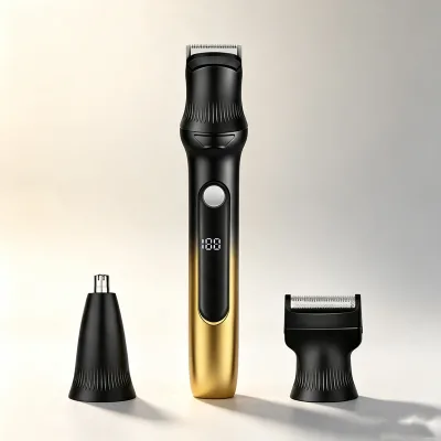 Zone Cover Body Trimmer with Nose Eyebrow Blade 8200RPM High Speed Hair Trimmer 600mAh Battery Facial Trimmer for Home Shaving
