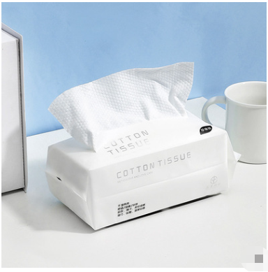 Three Floors and 40 Pumps New Mini Bag Face Tissue 100 Native Wood Pulp Cotton Box Layer Style Packing