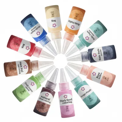 New Trend 100% Natural Food Coloring Edible Food Safe E127 Free Colorant Supplies Without Red 3
