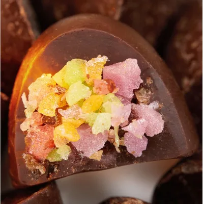 High Quality Wrapped 18% Popping Candy 82% Pop Rocks Chocolate Bites Fun Popping Candy Center Snack for Kids and Adults