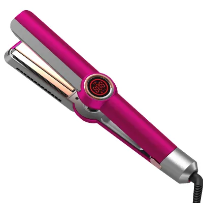 Wholesale High Quality Negative Ion Infrared Hair Straightener With Brush Highest Temperature Custom Hair Straightener Hair Tool