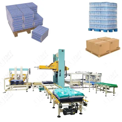 Automatic Carton Case Palletizer Manipulator Packing Machine for Spc Flooring Automatic Palletizer