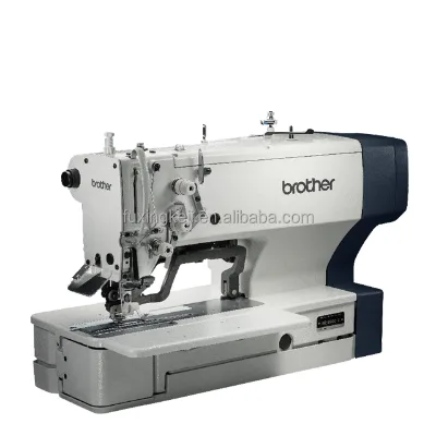 Used Brother 800C Electronic Direct Drive Lockstitch Button Holer Computerized Industrial Buttong Holing Hole Sewing Machine