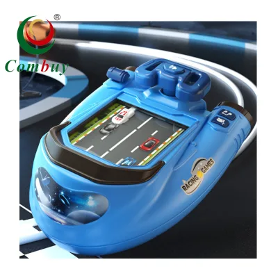 Driving Steering Wheels Early Music Sound Toys Electronic Racing Game Machine