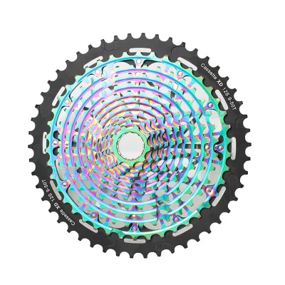 Ultralight Rainbow 11/12 Speed Bicycle Freewheel MTB 9-50T Cassette Fit for SRAM Kit 11-Speed 12-Speed SX NX GX XX1 XD Freehub