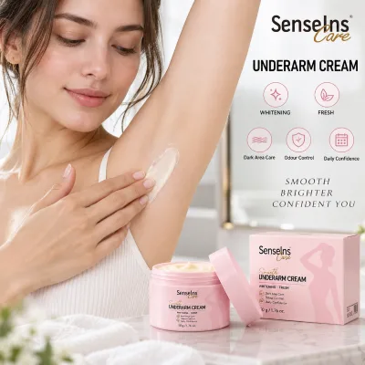 Wholesale Custom Lightweight Fast-Absorbing Underarm Whitening Cream Moisturizes Controls Oil and Improves Underarm Dullness