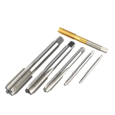 CNC HSS Taping Tool M2-M24 Taps CNC Machine High-speed Steel Straight Fluted Tap