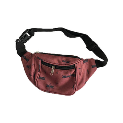 Hot seller cotton fanny pack with zipper waist bag Used for everyday collocation