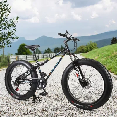 Vintage Wholesale 26 Inch 21 Speed Fat Tire Gas Powered Chopper Bicycle for Adult Outdoor Sport Cruiser Fast Dispatch
