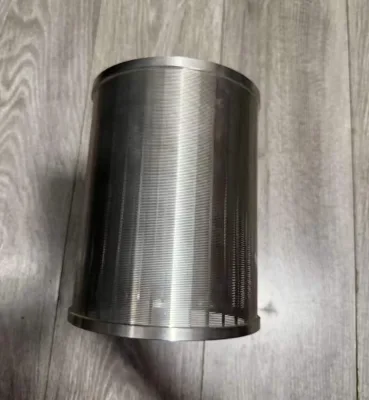 Johnson Wedge Wire Screen, Super Duplex Wedge Wire Screen Pipe Johnson Wrapped 1.5mm Gap Wedge Wire Screen Sieve Bend Screen