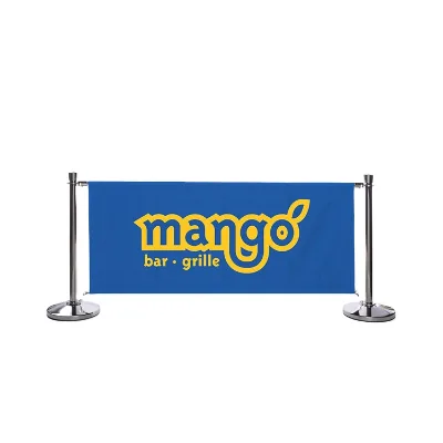 Factory Direct Sale Customizable Printing Museum Exhibition Banner Stanchion