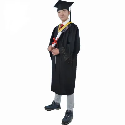 Wholesale Custom Bachelor's Degree Gown University Graduation Ceremony Speech Dress Manufacturers