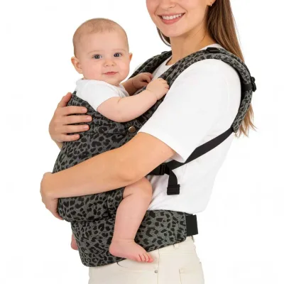 Customized Baby Carrier  Ergonomic  Infant Carrier with Safety  Comfort Cotton Material  Baby Carrier With Foldable Head Support