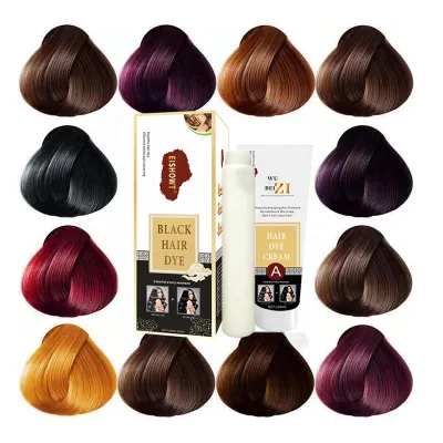 China Factory Customer Color Fixation Lasting Professional Hair Dye Products Vip