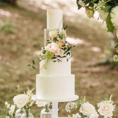 Simpson Hot Selling Wedding Acrylic Round Dessert Stand Cake Stand for Wedding Party Decorations