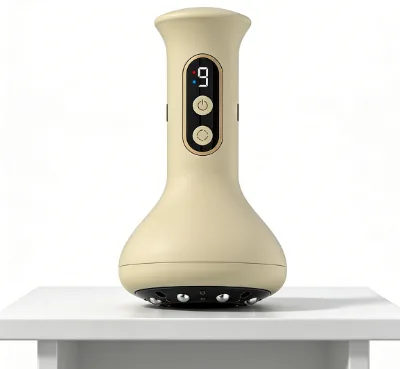 Intelligent Electric Cupping Scraping Device Wireless Remote Control Heating Function for Full-Body Massage Meridian Relaxation
