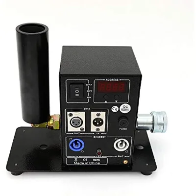 The CO2 Sprayer DMX 512 Controls the Wedding Stage of the Cyro Cannon Effect Machine for Wedding Stage Performance