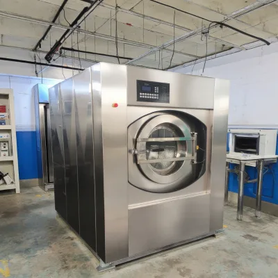 Commercial Automatic Washer Extractor Machine 100kg Capacity for Hospital Bedsheets Good Price on Sale