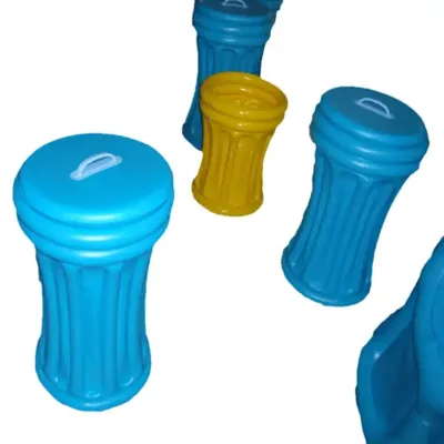 PVC Blue Inflatable Ice Bucket,Summer Factory Sale Hot Inflable Ice Bucket Durable.swimming Water Prop Adversting Equipment