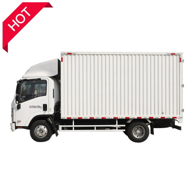 China Brand Second Hand Cargo Trailer Chassis Trucks Good Condition with Cheap Body Box and Rear Camera Van Cargo Tank Type