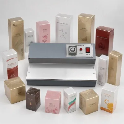 Small Manual Cellophane Wrapper for Cigarette Box Cosmetic Box Packing