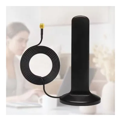 4G 5G Full Band Magnetic Sucker Antenna 698-6000MHz External 6dBi High Gain Omnidirectional 50W Wireless Router Cellular Antenna
