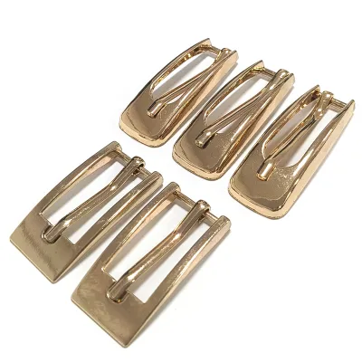 Bag Hardware Accessories 15mm Haing Light Gold Pin Buckle High Quality Adjustable Buckle