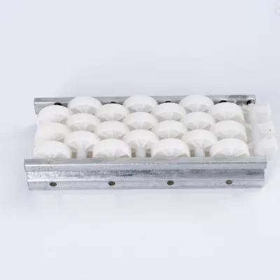 New 85*33mm Fluent Bar Shelves Reinforced Sheet Metal Pulleys Galvanized Strips Blocking Edges Slide Rails 800kg Load Capacity
