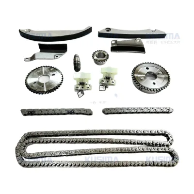 Factory Engine Parts Timing Chain Kit Tensioner Guide Sprocket Gear Repair Kit for Jeep Chrysler 2.7 OE 4663635 4663674AC