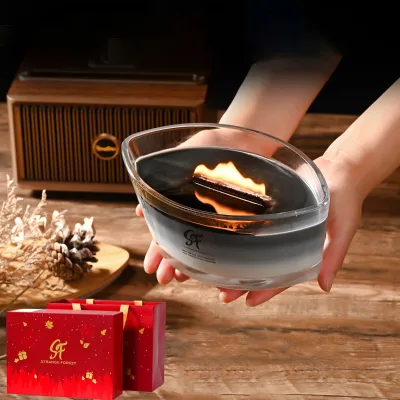Luxurious White Noise Aromatherapy Scented Boat-Shaped Candles Can Be Carved Into High-End Gift Box Set Souvenir