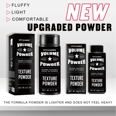 Travel Friendly Natural Fluffy Styling Powder for Hair
