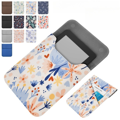 Custom Design PU Leather Full Protective Case for Amazon Kindle E-Reader Cover 7 Inch Universal Bag for Kindle Paperwhite 5
