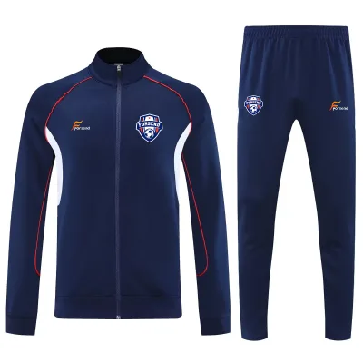 Factory Direct Sales Men's Soccer Training Tracksuit Printing Logo Team Soccer Tracksuits