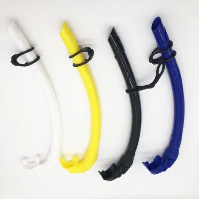 High Quality Freediving and Spearfishing Silicone Snorkel Breathing Snorkel Tube
