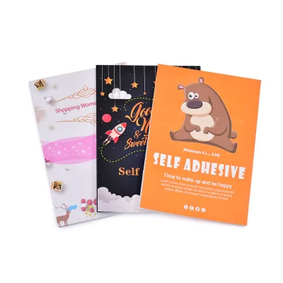 Custom Daily Eco-Friendly Cartoon Sticker Journaling Decoration Book