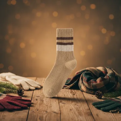 Wholesale Breathable White Athletic Socks Sport Gym Socks Casual Knitted for Men