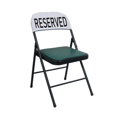 Customized Folding Chair Slipcover with Logo Customized Band Sash for Back of Chair Hat Slipper Cover