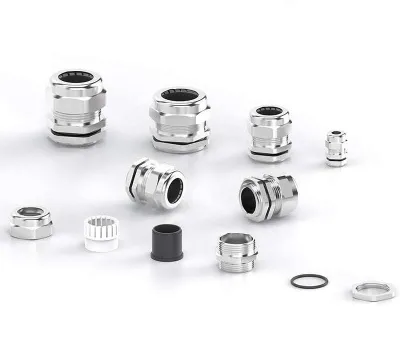 IP68 Waterproof Cable Gland, M PG NPT G Thread Compression Cable Entry Connector for Industrial Electrical Equipment