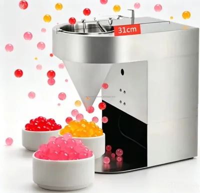 Automatic Stainless Steel Milk Tea Popping Boba Maker Popping Boba Machine Tapioca Pearl Making Machine