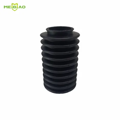 Universal Type Power Steering Rack and Pinion Boot Oem Rubber Steering Boot Dirt Proof Flexible Black