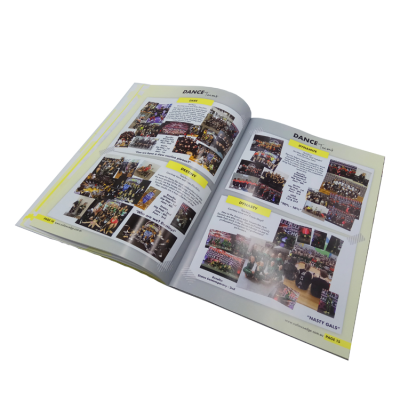 Custom Magazine with Full Colors Printing Premium Customizable Paper & Paperboard Product