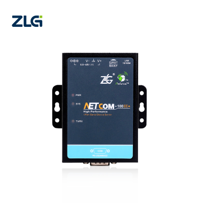 ZLG Serial Port to Ethernet High-performance Switch Serial Port Server Device RS232/RS422/RS485 Serial Port to Ethernet