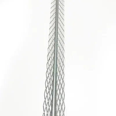 Galvanized Expanded Corner Bead Rising Corner Bead 3/4 In. X 10 Ft. Metal Bullnose Corner Bead