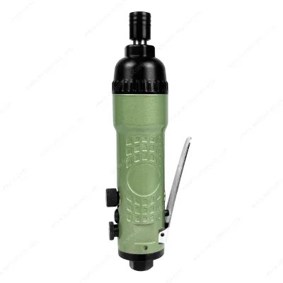 9500rpm 6-8mm 1/4'' Hex 250kg/cm Straight Lever Start Air Screwdriver Industrial Pneumatic Screw Driver for Factory Assembly