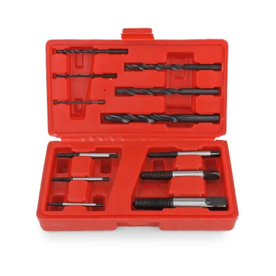 12pc OEM ODM Ready Spiral Flute HSS Drill Bits #1 & #6 Damaged Removal Broken Screw Extractor Bits Category Bolt Screw Remover
