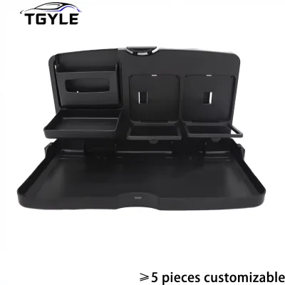 Foldable Car Tray Table Portable Backseat Laptop Work Desk Car Drinking Cup Holder Table Tray